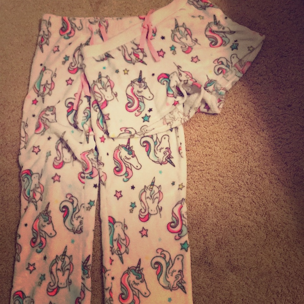 Justice pajama pants and shorts